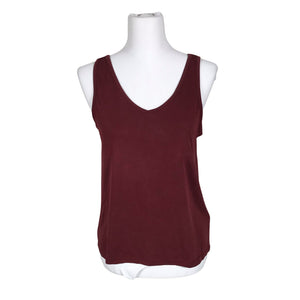 Unisex Soaked - Tricot tank top, size 38 - Wine red (2)