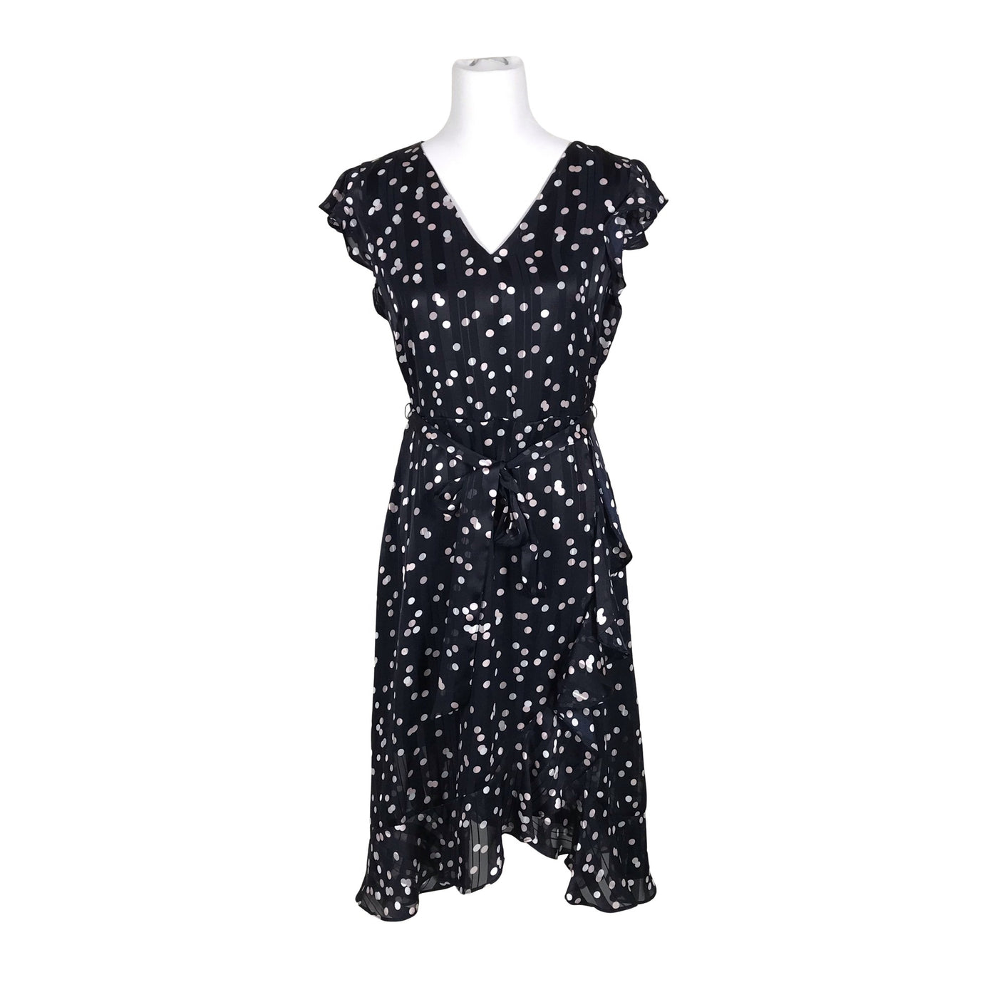 Unisex Wallis - Schiffon dress, size 40 - Blue (1)