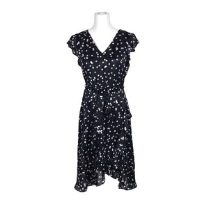 Unisex Wallis - Schiffon dress, size 40 - Blue (1)