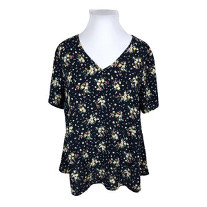 Unisex Zizzi - Short-sleeved blouse, size 46 - Blue (1)