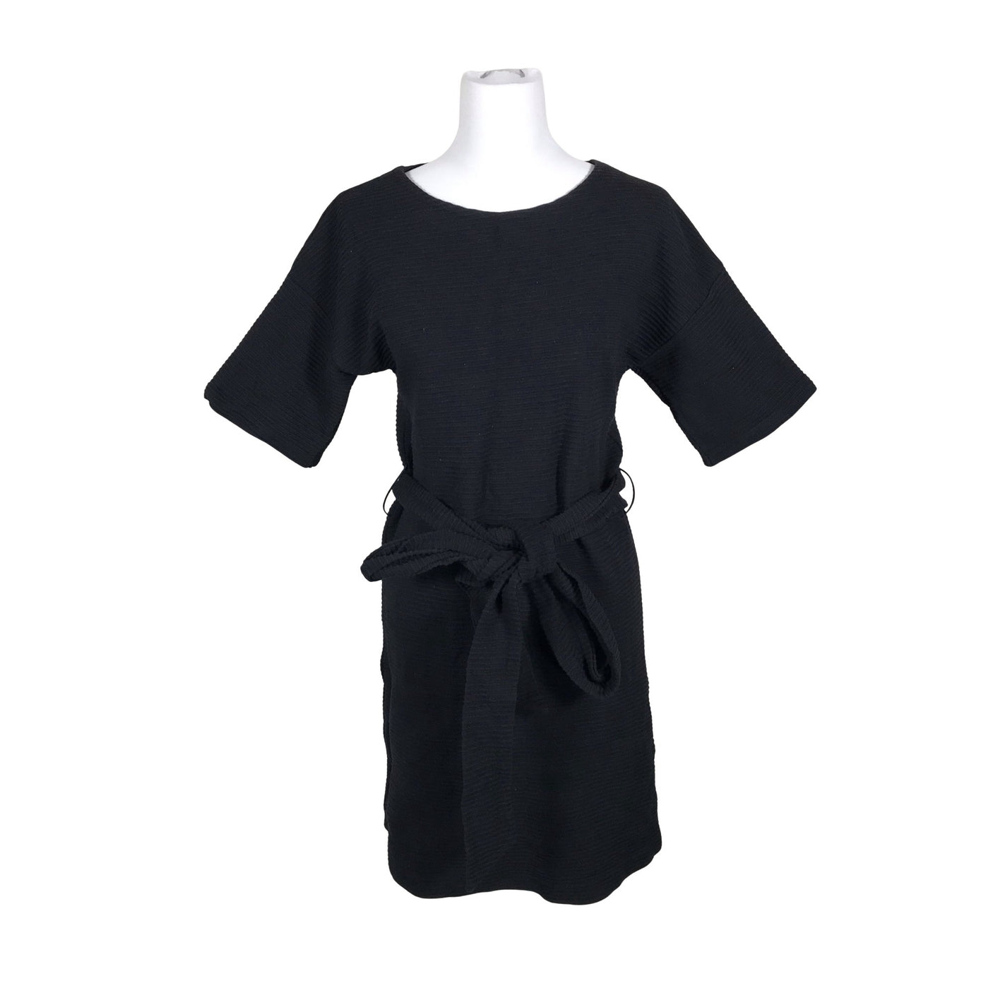Unisex NOSH - Tricot dress, size 34 - Black (2)