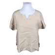 Unisex Nanso - Short-sleeved blouse, size 44 - Beige ()