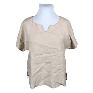 Unisex Nanso - Short-sleeved blouse, size 44 - Beige (1)