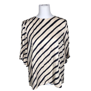 Unisex Max&Co - Short-sleeved blouse, size 40 - Light pink (2)