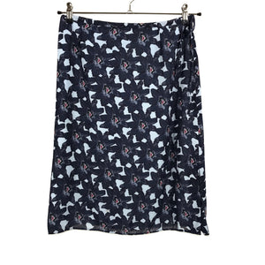 Unisex Part two - Fabric skirt, size 38 - Blue (1)