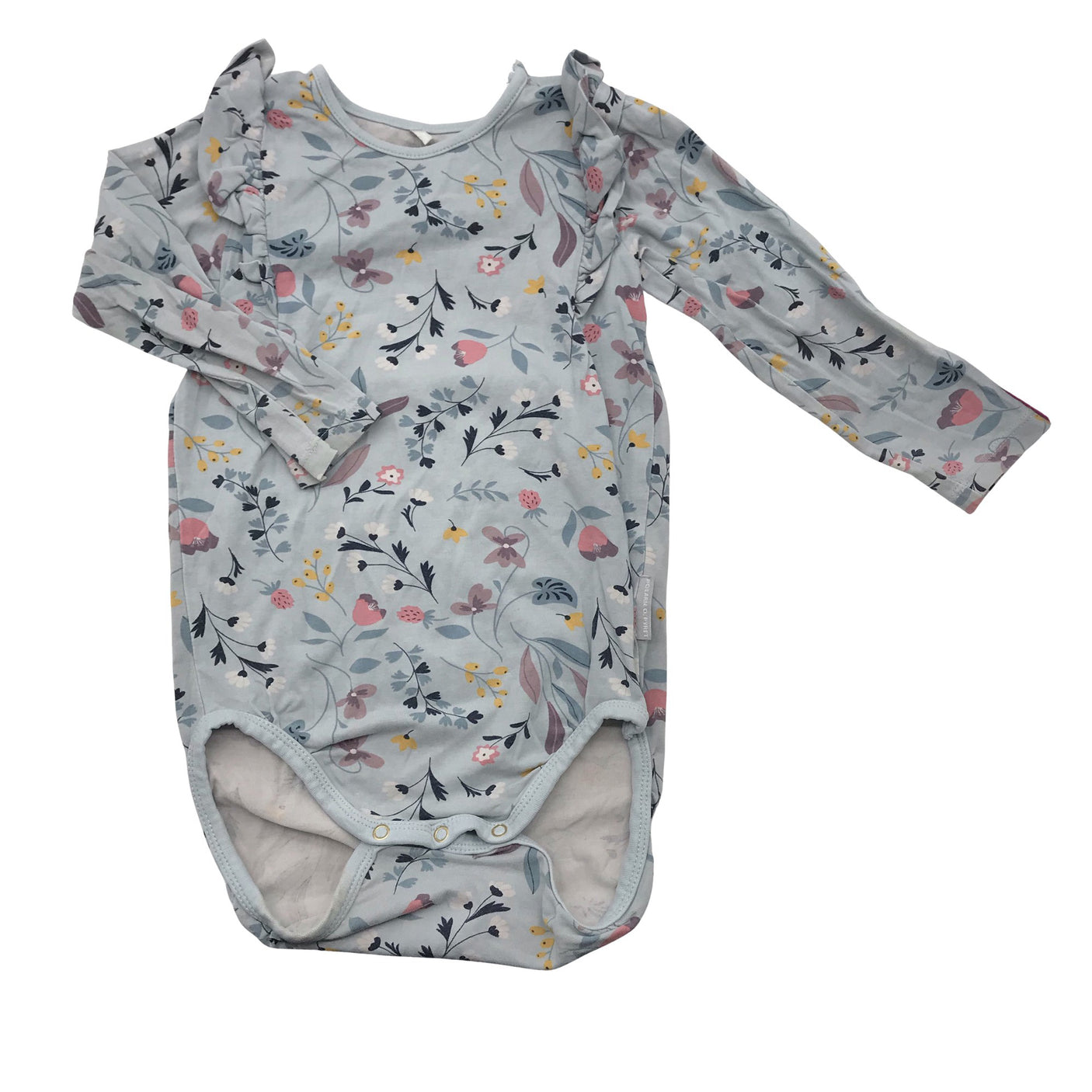 Unisex Polarn O. Pyret - Body, size 80 - 86 - Light blue (1)