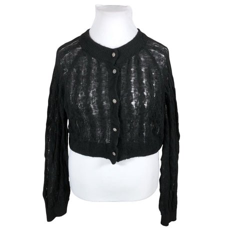 Unisex Lindex - Cardigan, size 44 - Black ()