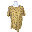 Unisex Isolde - Short-sleeved blouse, size 40 - Yellow ()