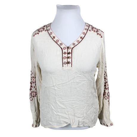 Unisex Cream - Blouse, size 42 - Beige ()