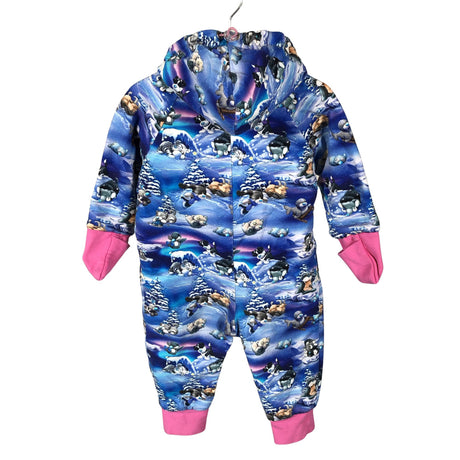 Unisex Handmade - Overalls, size 68 - 74 - Blue (2)