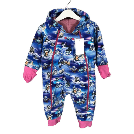 Unisex Handmade - Overalls, size 68 - 74 - Blue ()