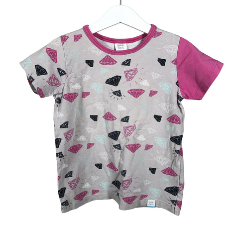 Unisex Breden - T-shirt, size 110 - 116 - Gray ()