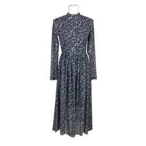 Unisex Tom Tailor - Schiffon dress, size 36 - Blue (1)