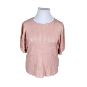 Unisex Q/S designed by S.Oliver - T-shirt, size 44 - Light pink (1)