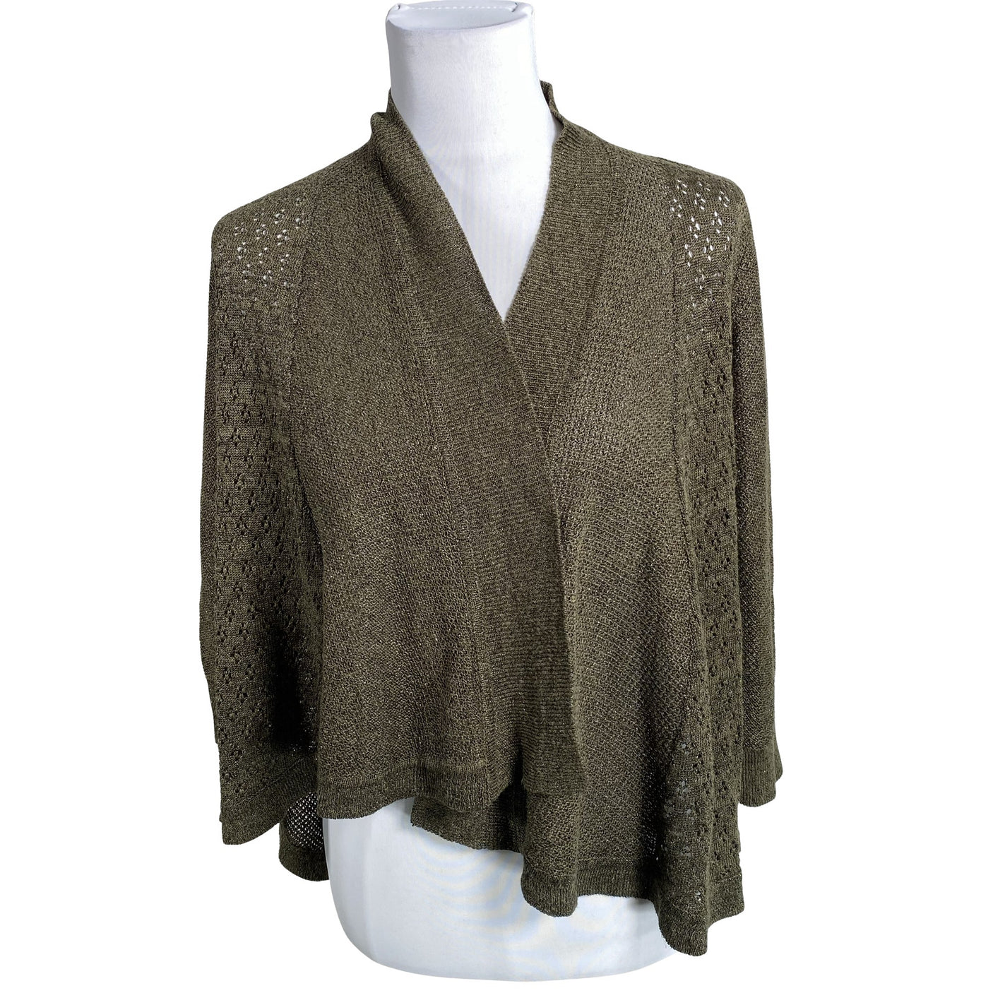 Unisex Calvin Klein - Cardigan, size 36 - Green (1)