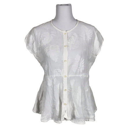 Unisex The Masai - Short-sleeved blouse, size 36 - White (2)