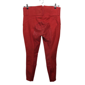 Unisex Horze - Breeches, size 44 - Red (2)