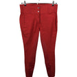 Unisex Horze - Breeches, size 44 - Red ()