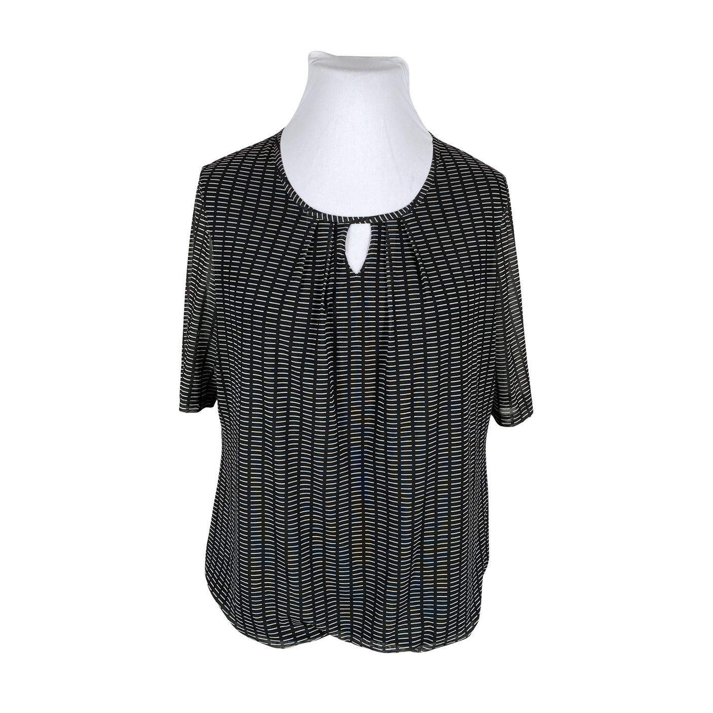 Unisex Gerry Weber - Short-sleeved blouse, size 44 - Green (1)