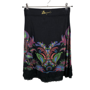 Unisex Desigual - Tricot skirt, size 38 - Black (2)