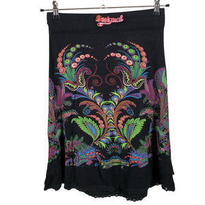 Unisex Desigual - Tricot skirt, size 38 - Black (1)