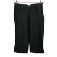 Unisex Twins - Capri pants, size 36 - Black ()