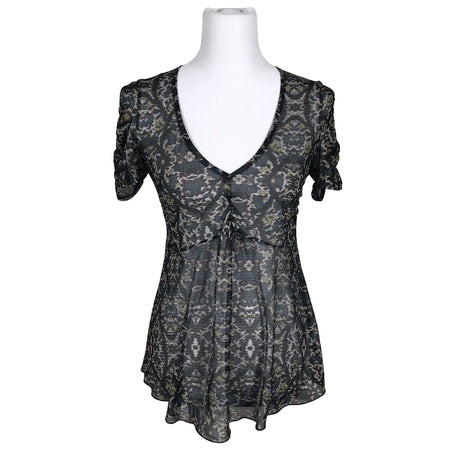 Unisex Kookai - Short-sleeved blouse, size 36 - Blue (2)