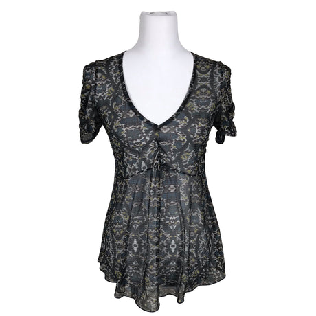 Unisex Kookai - Short-sleeved blouse, size 36 - Blue ()