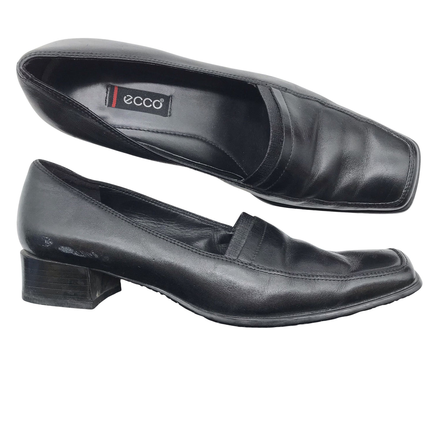 Unisex Ecco - Loafers, size 38 - Black (2)