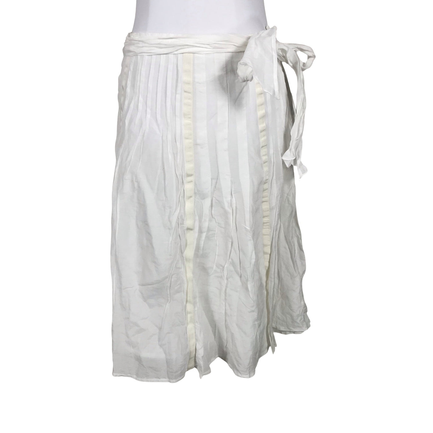 Unisex Benetton - Fabric skirt, size 40 - White (2)