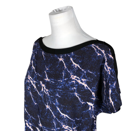 Unisex St-martins - Short-sleeved blouse, size 40 - Blue (2)