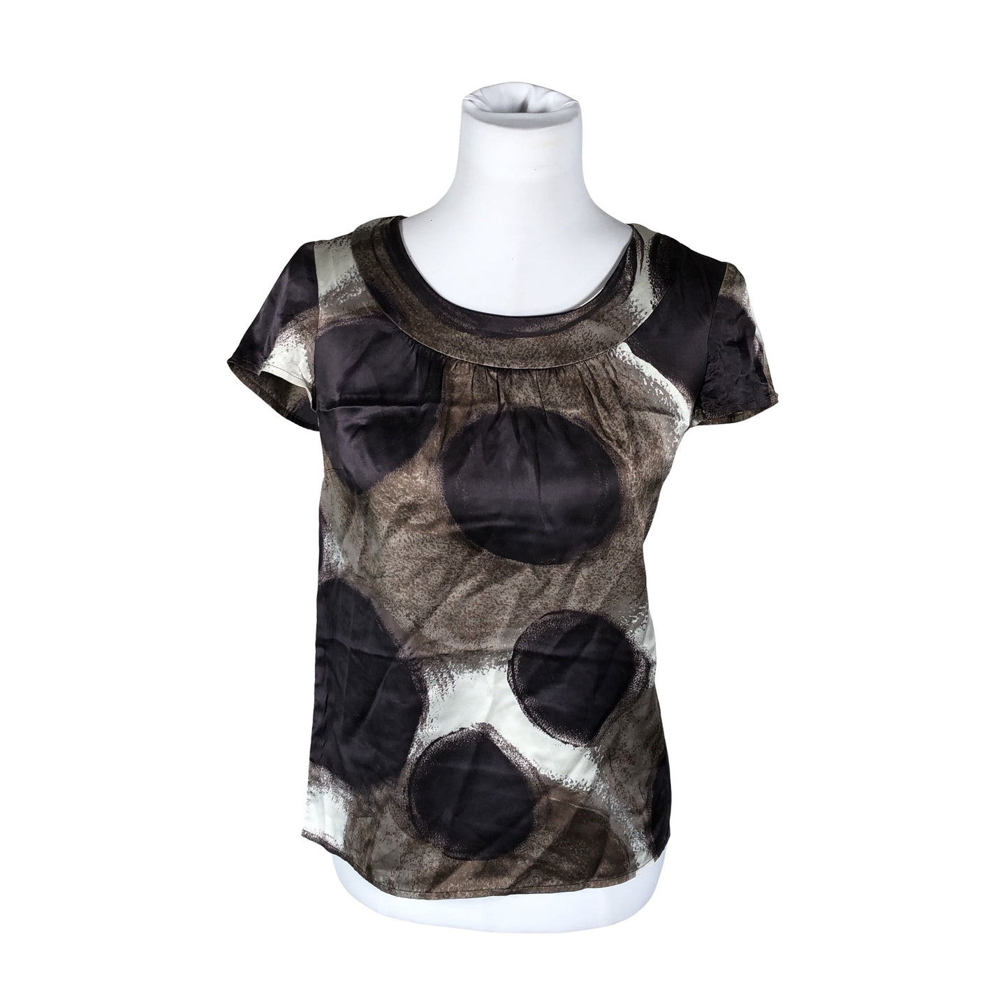 Unisex Boden - Short-sleeved blouse, size 34 - Gray (1)