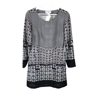 Unisex Rick Cardona - Schiffon dress, size 34 - Gray (1)