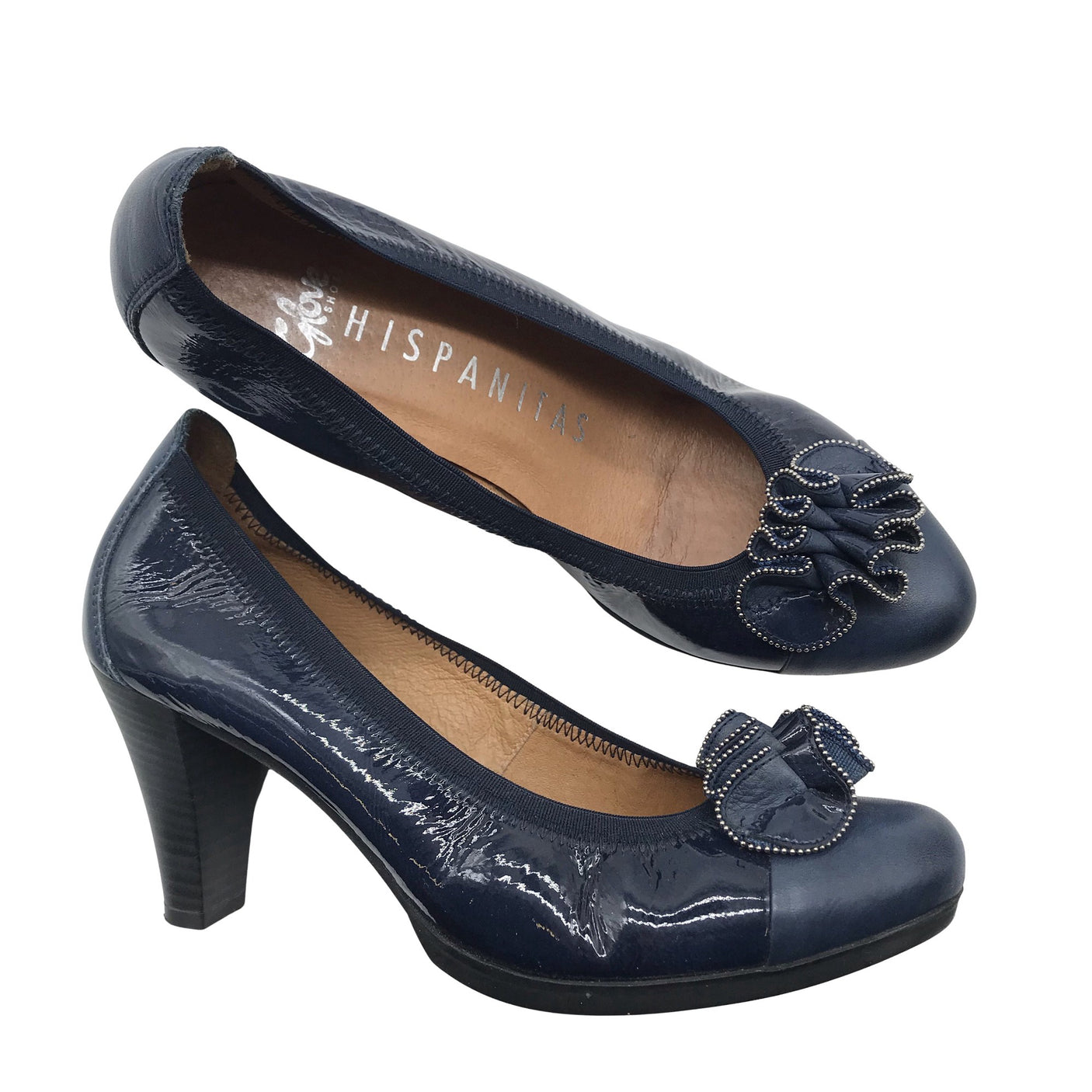 Unisex Hispanitas - High heels, size 39 - Blue (2)