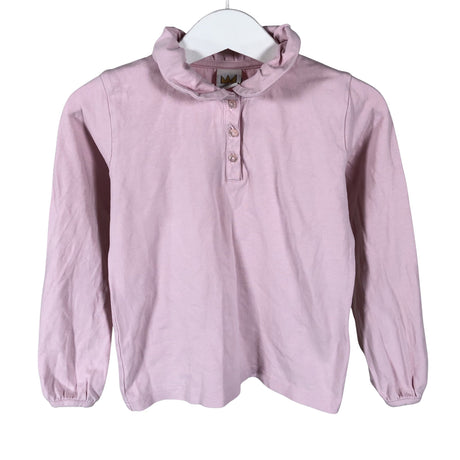 Unisex Kinderit - Tricot shirt, size 110 - 116 - Light pink ()