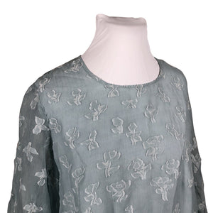 Unisex Grizas - Schiffon tunic, size 46 - Light blue (3)