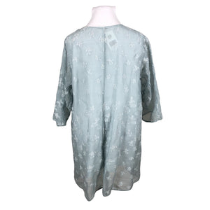 Unisex Grizas - Schiffon tunic, size 46 - Light blue (2)