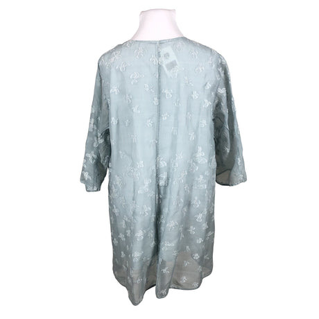 Unisex Grizas - Schiffon tunic, size 46 - Light blue (2)