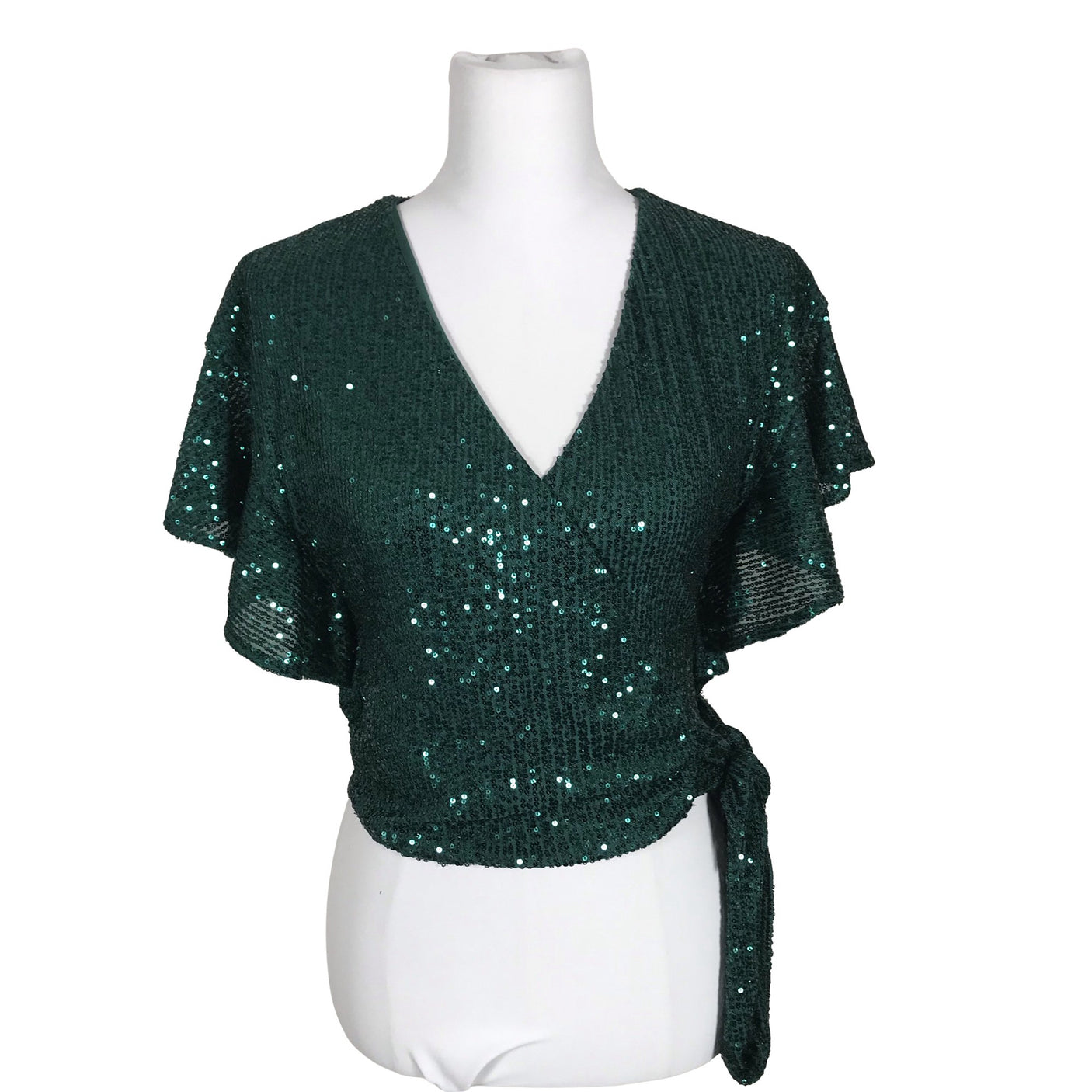 Unisex Tussah - Party shirt, size 36 - Green (2)
