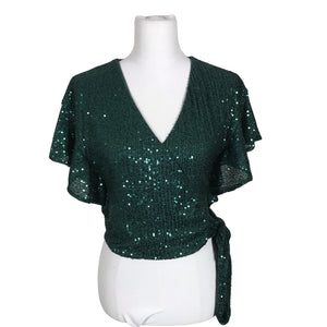 Unisex Tussah - Party shirt, size 36 - Green (2)