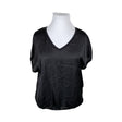 Unisex Lindex - Short-sleeved blouse, size 42 - Black ()