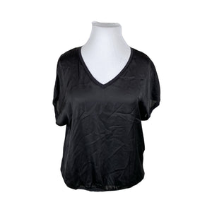 Unisex Lindex - Short-sleeved blouse, size 42 - Black (1)