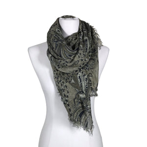 Unisex Bypias - Scarf, size Maxi - Green (1)