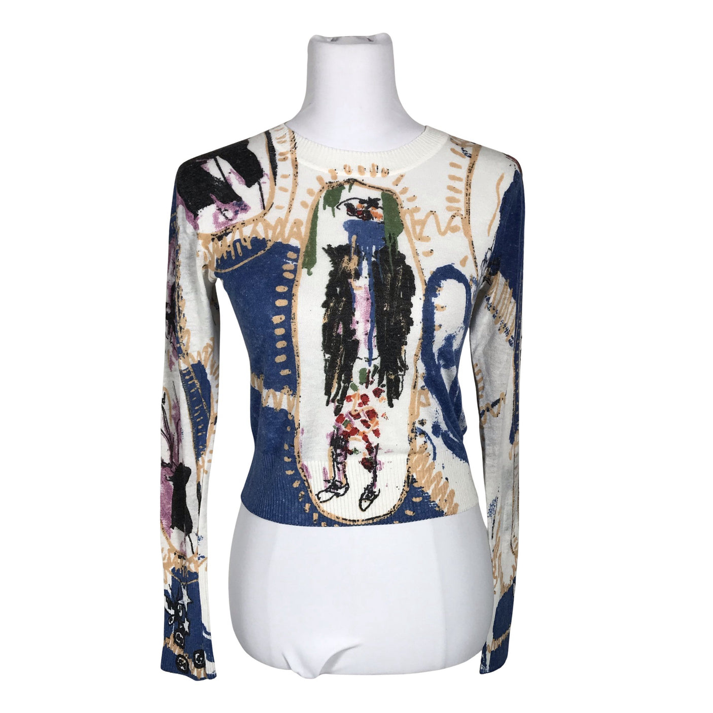 Unisex Desigual - Sweater, size 34 - White (1)