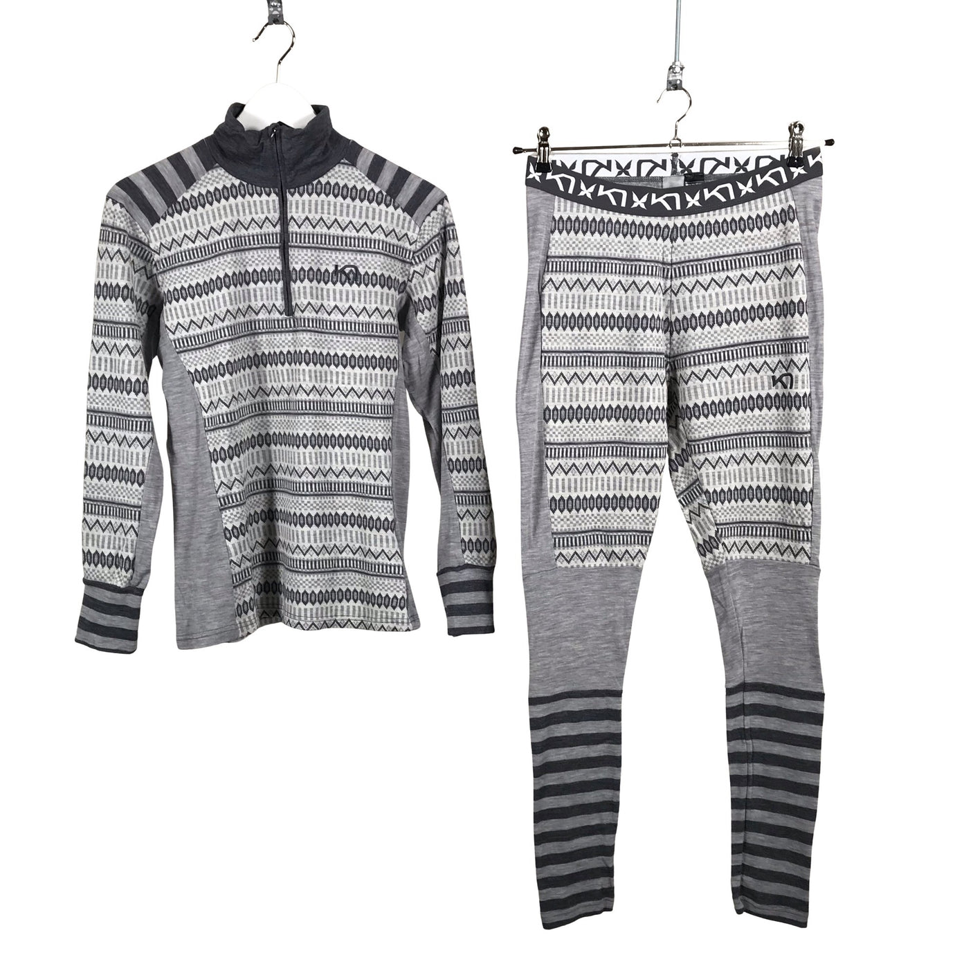 Unisex Kari Traa - Thermals, size 40 - Gray (1)