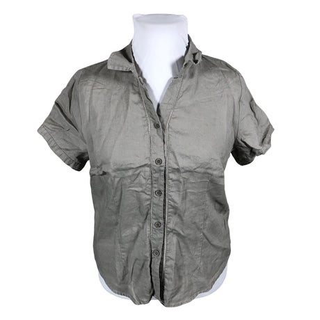 Unisex Intown - Short-sleeved blouse, size 42 - Gray ()