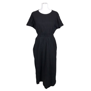 Unisex Selected - Tricot dress, size 40 - Black (2)