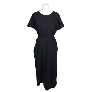 Unisex Selected - Tricot dress, size 40 - Black (1)
