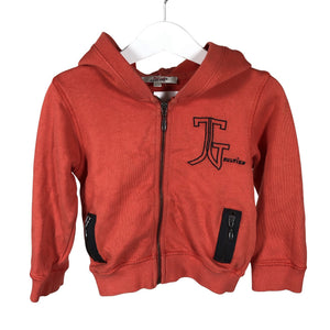 Unisex Junior Gaultier - Hoodie, size 86 - 92 - Orange (1)