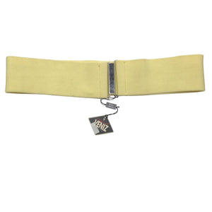 Unisex Veniz - Fabric belt, size Ei kokoa - Yellow (3)